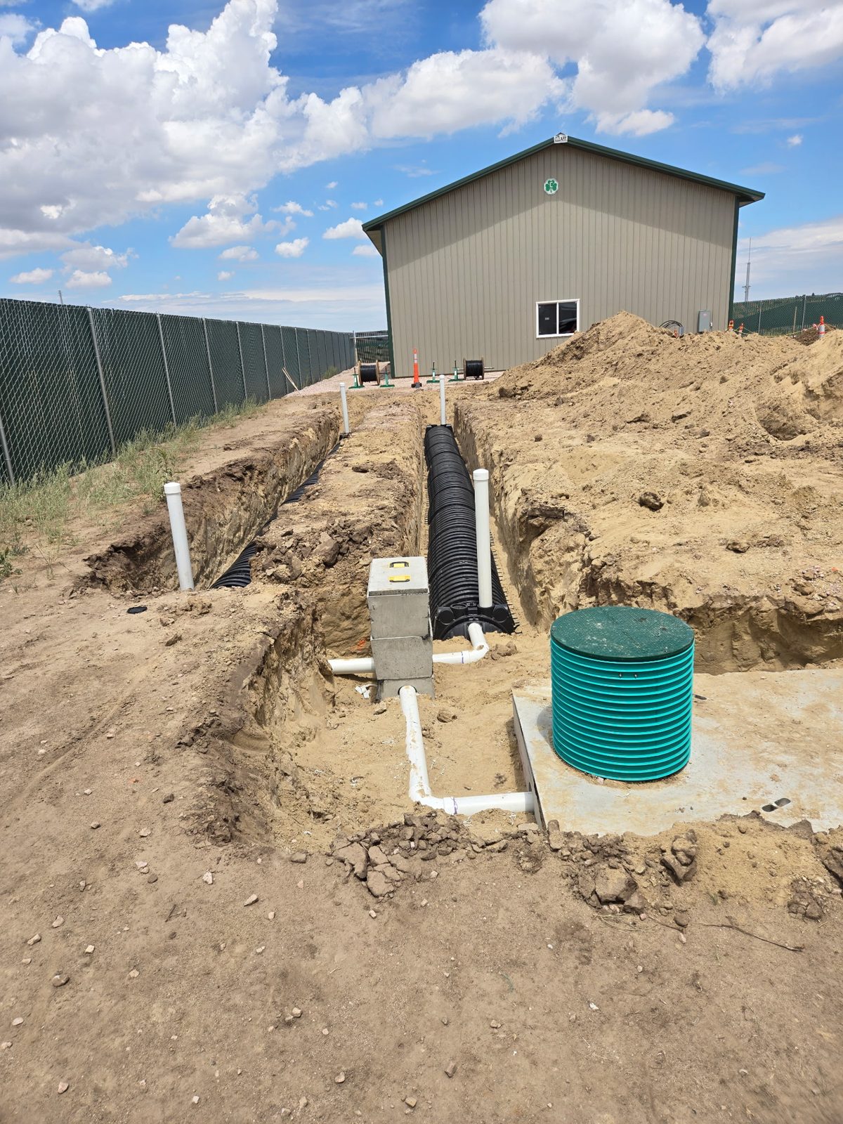 New septic system installation — Paramount Plumbing